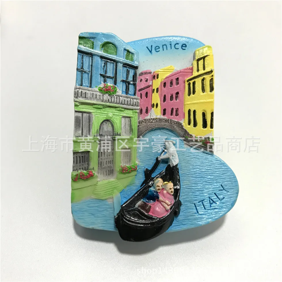 Venice Italy Австралия, Швейцария, Норвегия, Сан-Франсиско, Париж, Бельгия, Германия, Корея, Италия, Макао, Израиль, Сингапур, Нидерланды, Нью-Йорк, магниты - Цвет: Venice Italy