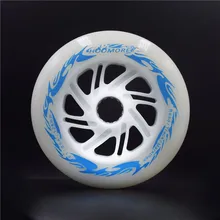 【125мм led】 оригинальные HOOMORE встроенные скоростные коньки колеса белый зеленый красный синий 85A дорожный трек для катания на коньках колеса для асфальта уличной гонки