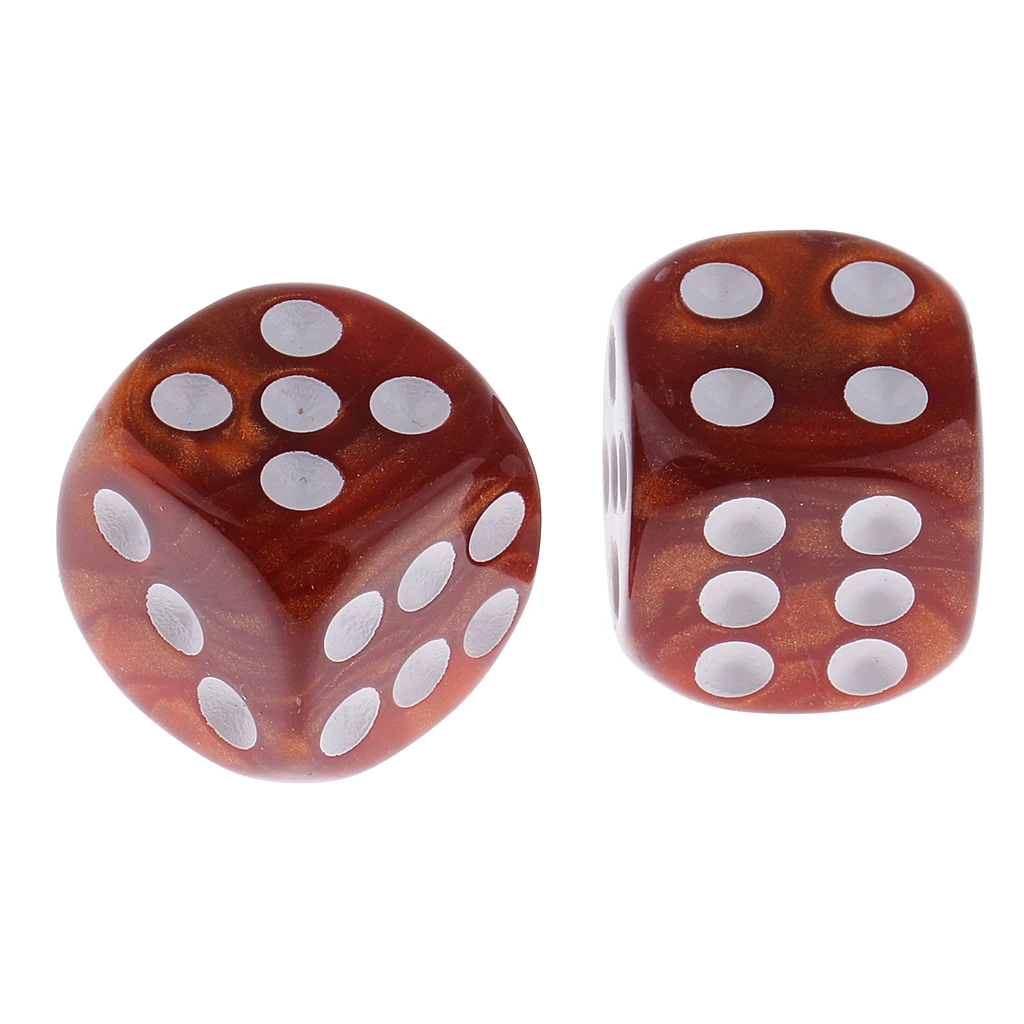 10 Pieces Plastic 6-sided Digital Dice D6 for Party Bar Table Game Accessory Gaming Dice Birthday Parties Board Game