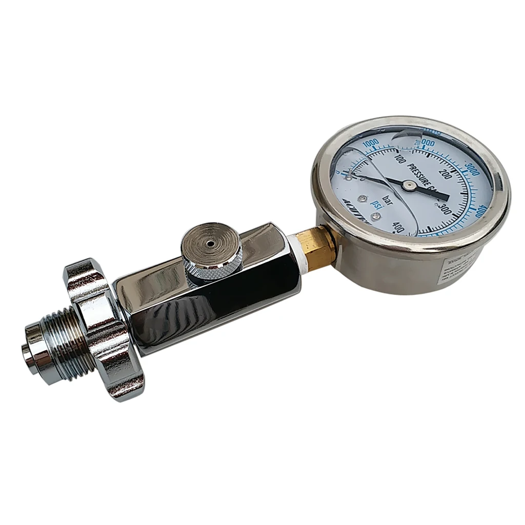 Люкс Дайвинг DIN бак давления проверки 6000 PSI/400 бар барометр