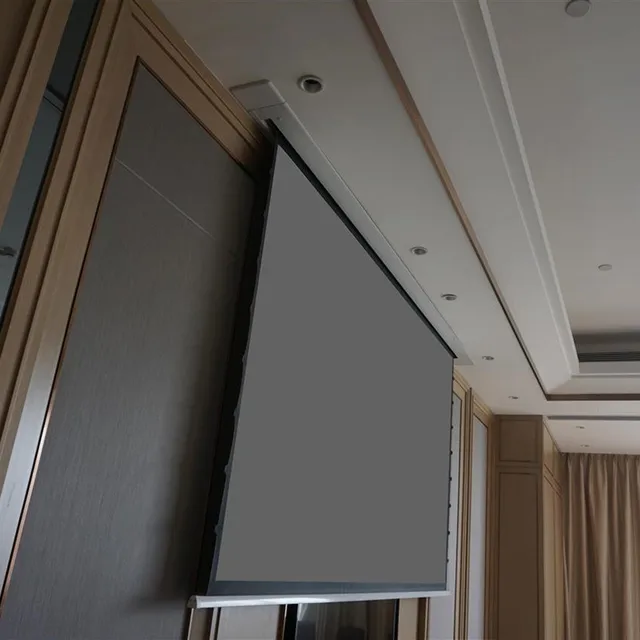 Builtin ceiling projector screen ALR/CLR ambient light rejecting