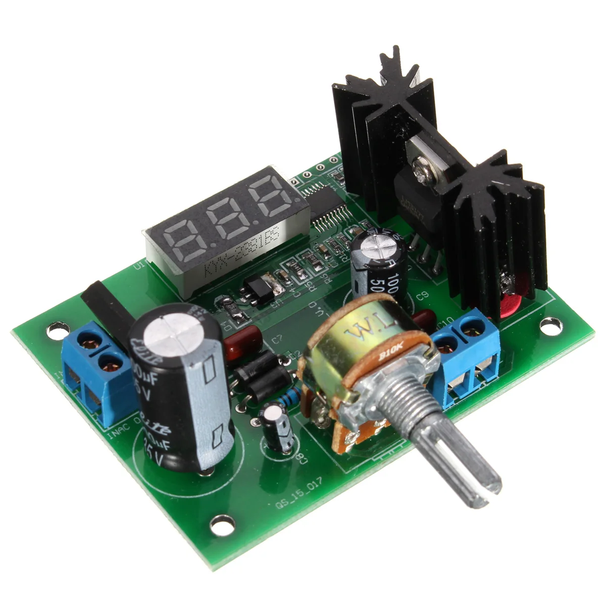 LM317 регулируемый регулятор напряжения Линейный источник питания LM317 DC-1,25-28 V понижающий преобразователь модуль платы