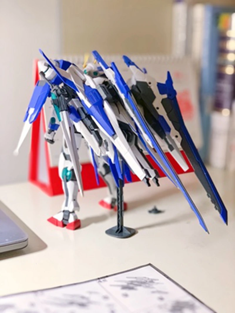 Bandai MG 1/100 XN Raiser 00 Gundam усиленный модуль ПВХ персонаж Модель Детская кукла, игрушка
