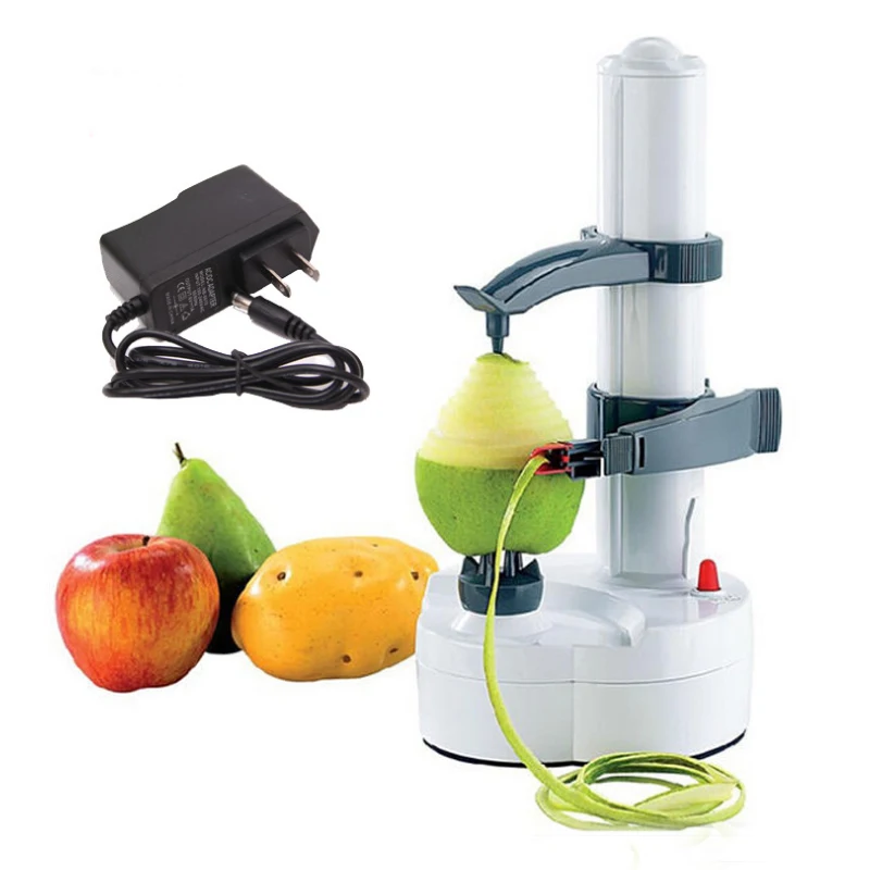 

Automatic Electric Fruit Vegetable Peeler Slicer Machine Grater Stainless Steel Spiral Cutter Kitchen Gadget cocina accesorios