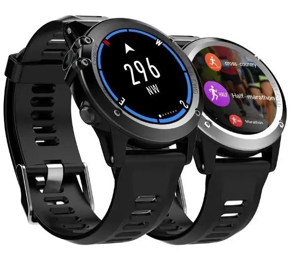 Смарт-часы H1, Android 4,4, водонепроницаемые, 1,39 дюймов, MTK6572, BT 4,0, 3G, Wifi, gps, SIM, для Android, IOS, для телефона, умные часы, мужские, беспроводные устройства