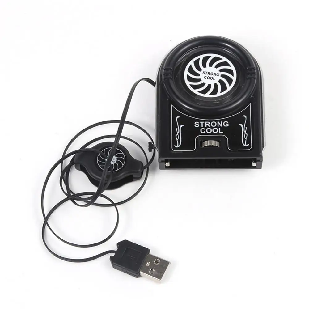 Воздушный расширительный кулер для ноутбука USB Охлаждающий вентилятор мини-вакуумный синий светодиодный usb-вентилятор для извлечения воздуха для ноутбука