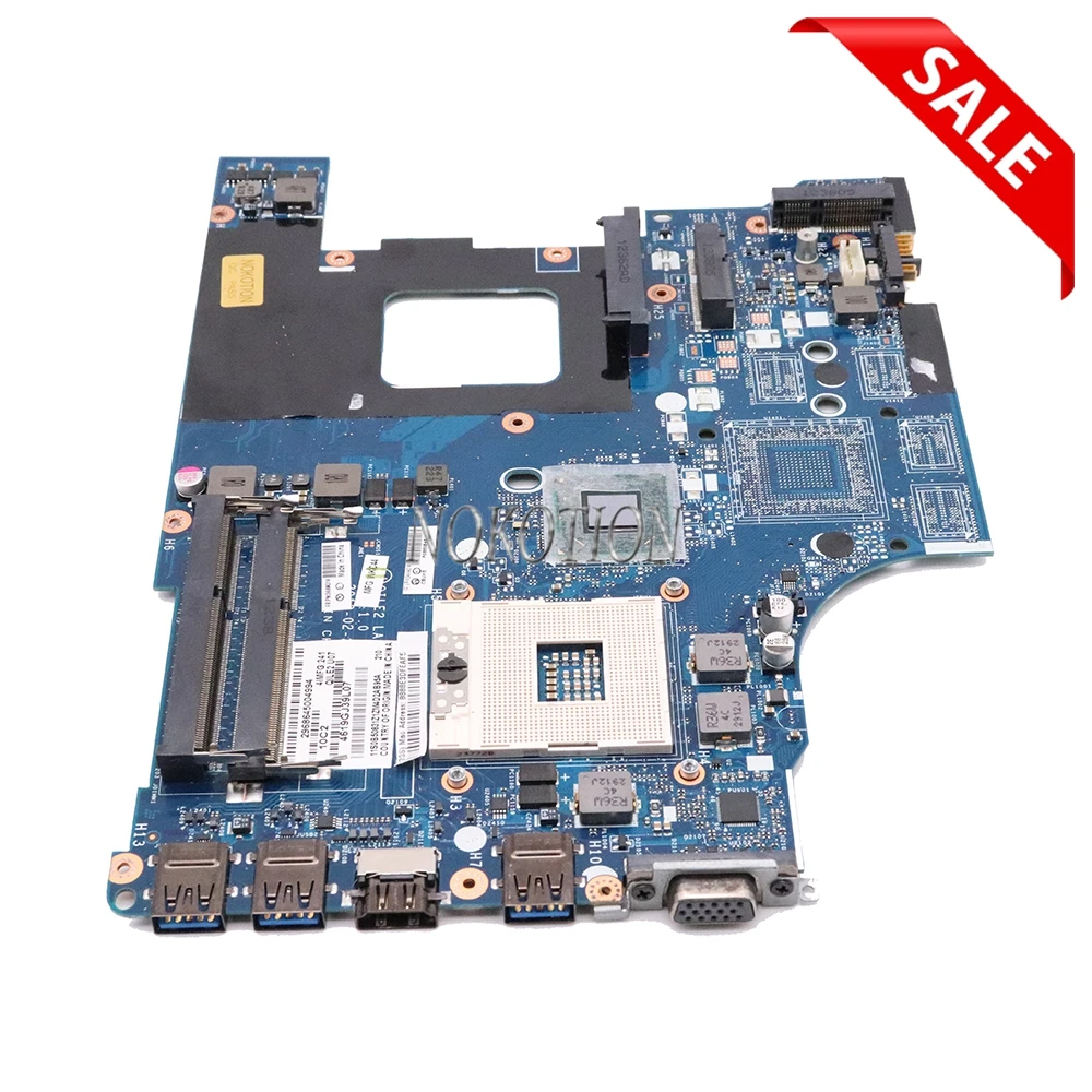 NOKOTION 04W4014 материнская плата для lenovo E530 материнская плата для ноутбука QILE2 LA-8133P DDR3 полный тест