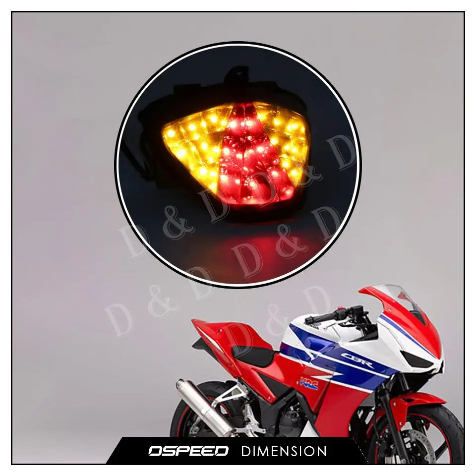 Задний стоп сигнал для мотоцикла Honda CBR300R CBR250R CBR150R CBR125R CB300F 2019| |