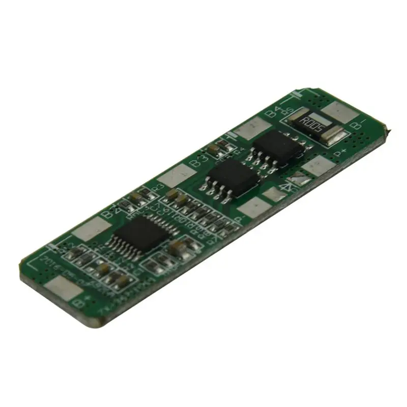 4A 5A PCB плата защиты BMS для 4 пакетов 18650 литий-ионный аккумулятор сотового 4S