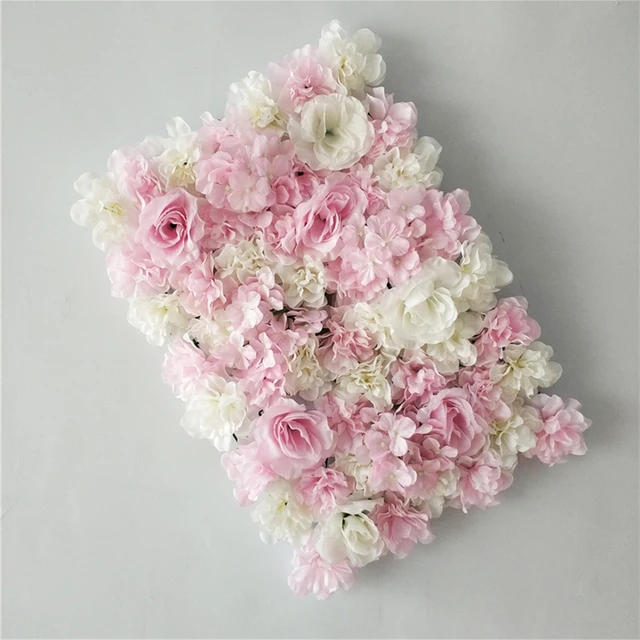 Silk Artificial Flower Wall Panels Handmade Decor Wedding Baby Shower Birthday Party  Shop Backdrop Flower Backdrops Decoration B