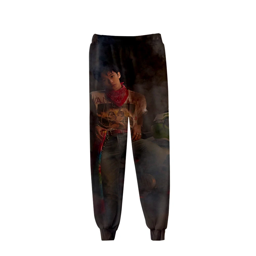 Kpop 3D SuperM casual pants women/Men's High Quality Sports sweatpants Fashion Popular Comfortable Casual Pants