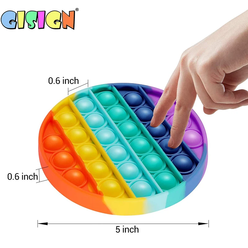 Fidget Toy Push Bubble Autism Needs Squishy Antistress Reliever Sensory Toys Pack Adult Child Funny Anti Stress for Kids