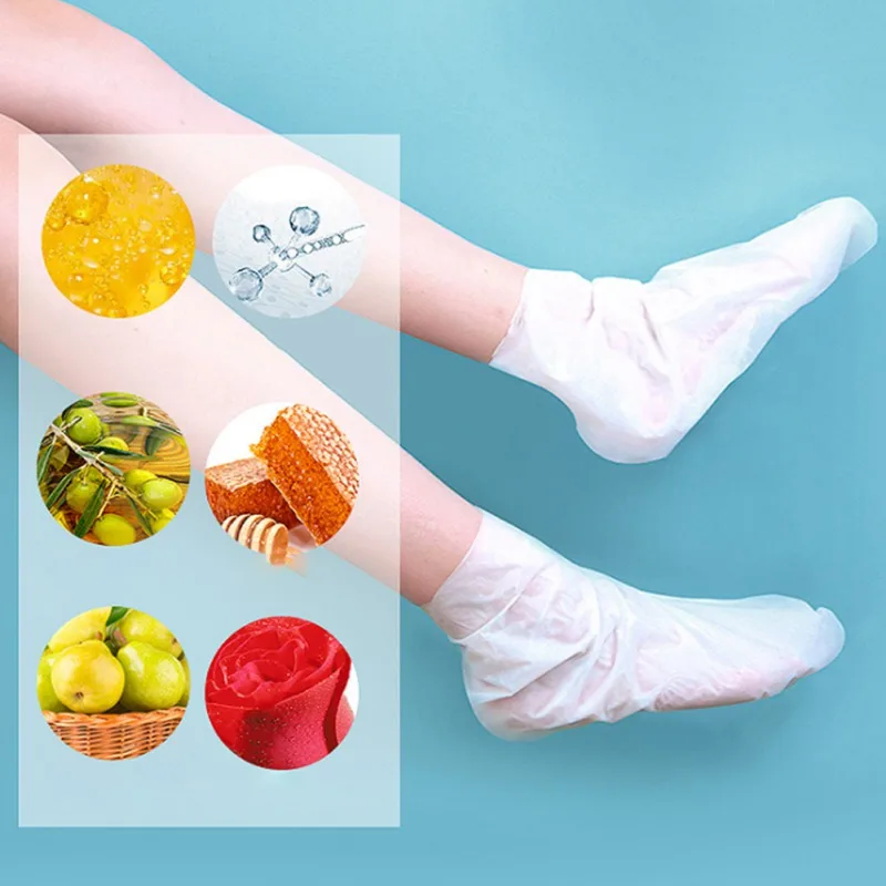 Nicotinamide маска для ног увлажняющий, отшелушивающий, удаляющий запах омертвевшей кожи Осветляющий тон кожи маска для ног Питательный Уход за кожей горячая распродажа