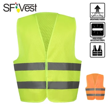 

SFvest Car Reflective Clothing for Safety Vest body Safe Protective Device Traffic Facilities For Cycling Sports Clothing Vest