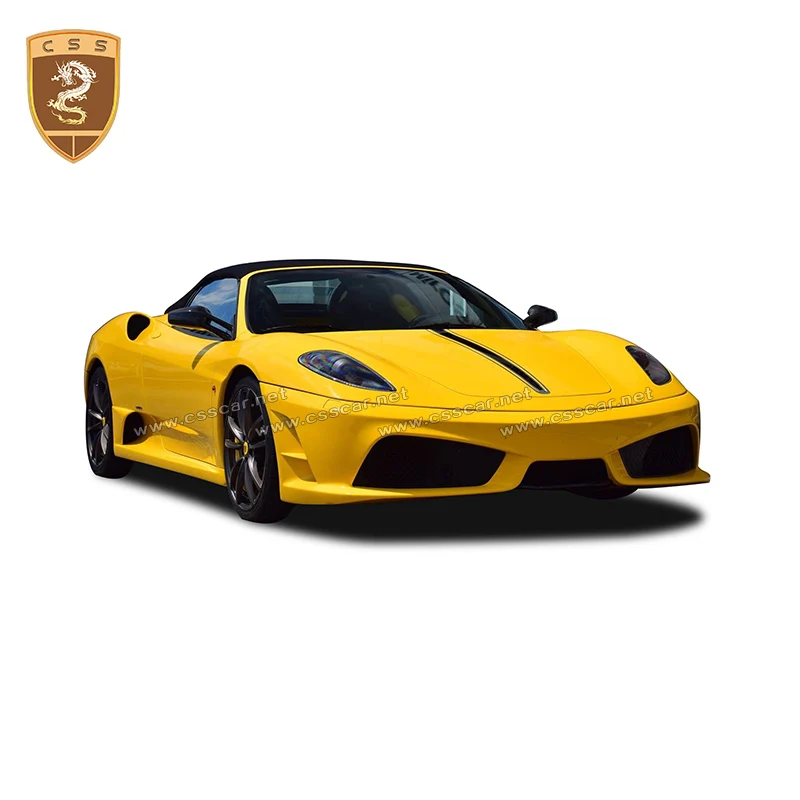 

Front Rear Bumper Side Skirt Fiberglass Body Kit for Ferrari-F430 SC Version Car Bodykits Auto Accessories Decoration 00457