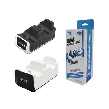 

For PS5 Controller Handle Gamepad Dual Seat Charging PS5 Game Controller Charger Ps5 Handle Dual Seat Charging With LED Light