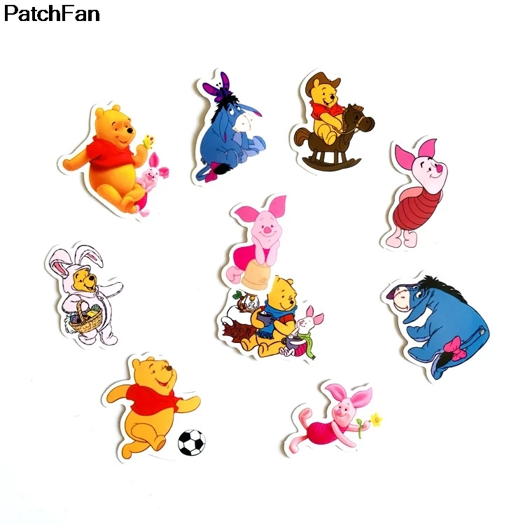 12 компл./лот Patchfan для выведения токсинов, 40 шт мультфильм Симпатичная детская игрушка Стикеры набор «сделай сам» для телефона Чемодан ноутбук для телефона на мотоцикл Водонепроницаемый Стикеры A2590