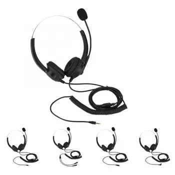

Telephone Headset New Lossless Sound Call Center Headphones 360 Degree Rotary Earmuffs Call Center Headset For Fone De Ouvido