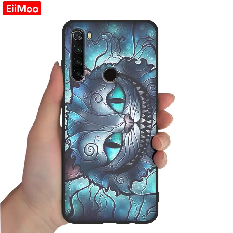 EiiMoo силиконовый чехол для телефона для Xiaomi Redmi Note 8 чехол для Xiaomi Redmi Note8 задняя крышка для Xiomi Redmi Note 8 чехол 64 Гб 128 ГБ - Цвет: 46