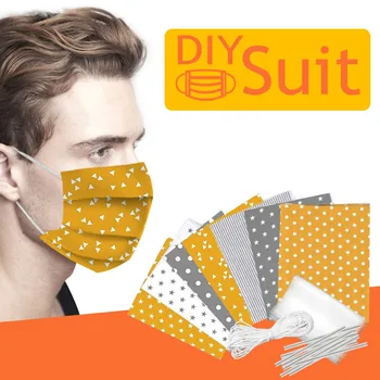 

Mouth Face Cover Material DIY Self-Made Material Set DIY Fabric Facemask Breathable cover Protection Products mascarillas