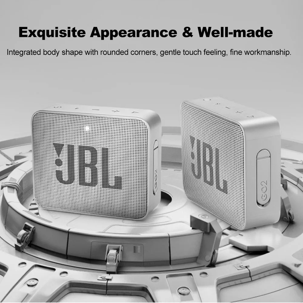 JBL GO2 беспроводной Bluetooth динамик мини IPX7 водонепроницаемый открытый портативный Go 2 динамик звук перезаряжаемая батарея с микрофоном