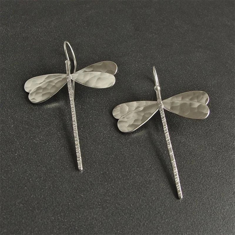 Dragonfly Drop Earrings Ladies Long Earrings For Women Party Wedding Jewelry Accessories