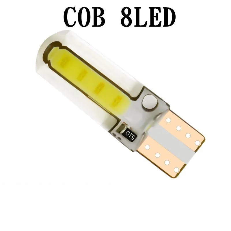 1 шт. очень яркий светодиодный светильник шириной T10 COB 8SMD W5W взрывная модель