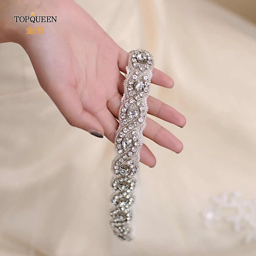 TOPQUEEN THS28 Дамское белье чулки с подвязками кружевной пояс для подвязок ноги кольцо жгут женский пояс Свадебные Подвязки для невесты