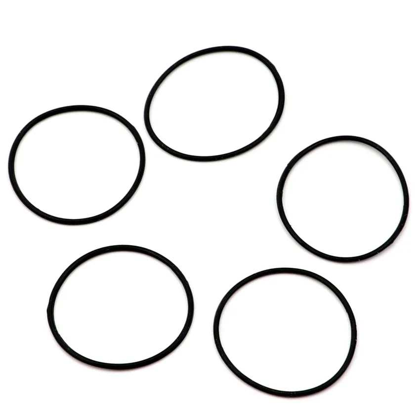 Rubber O Rings Silicone O Rings Keycap O Rings 10pcs 15-50mm x 1.5mm Flashlight Rubber Waterproof O-ring Seal