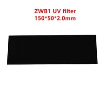 150*50*2,0 мм ZWB1 УФ-фильтр UG11 U-340 312nm 302nm Видимый светильник для Анализатора