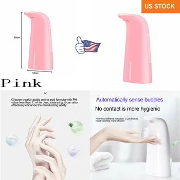 

Automatic Induction Sensor Foaming Soap Dispenser Hand Washer Touchless Infrared Liquid Soap Dispenser For Kitchen Bathroom