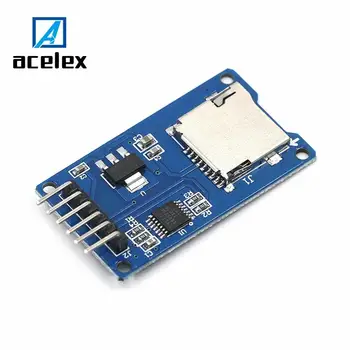 

50pcs Micro SD Card & SDHC(high-speed card) Mini TF Card Reader Module SPI Interfaces with Level Converter Chip