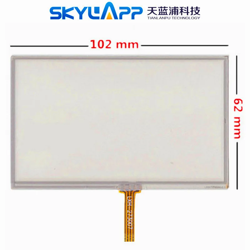 

4.3''Inch 102mmx62mm TouchScreen For AT043TN24 V.1 GPS 102mmx62mm Resistance Handwritten Touch Panel Digitizer Screen