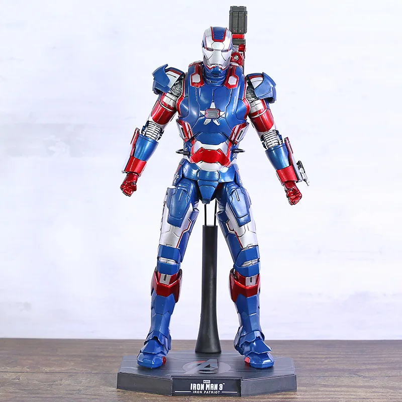Marvel Iron Man Iron Patriot PVC Action Figure Collection Model Toy