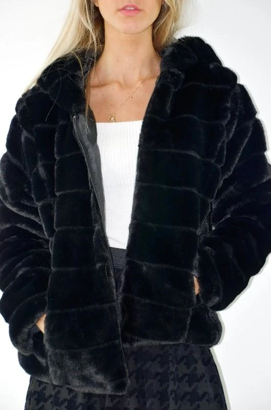 GREYMODA CHAQUETA MUJER PELO