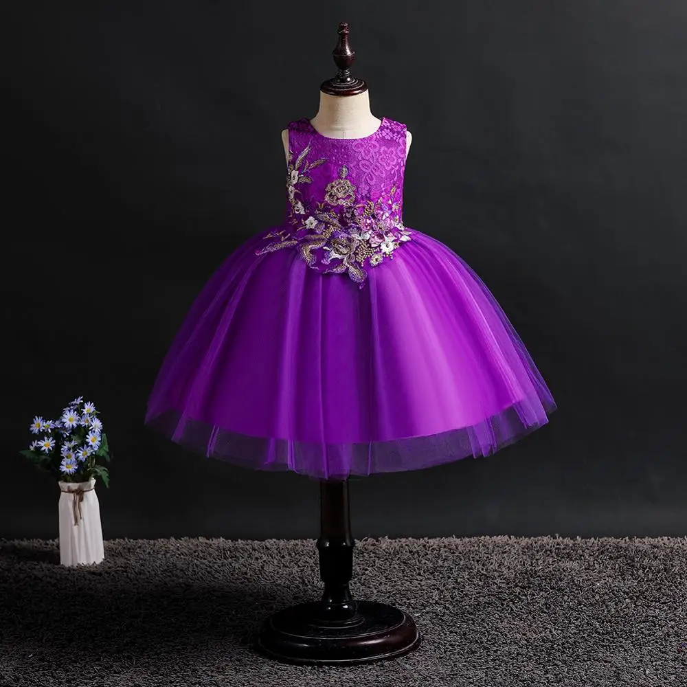 pink and violet christmas dress