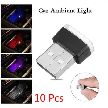 

Mini USB 7 Colors Light Led Auto Modeling Car Ambient Light Neon Interior Light Car Light For Bmw E60 Bmw F30 Bmw F10 A4 B8