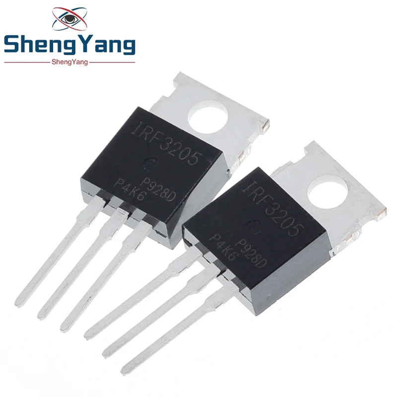 Новинка оригинальный МОП-транзистор IRF3205 IRF3205PBF MOSFET MOSFT 55 в 98A 8 МОМ 97.3nC TO-220 10 шт. |