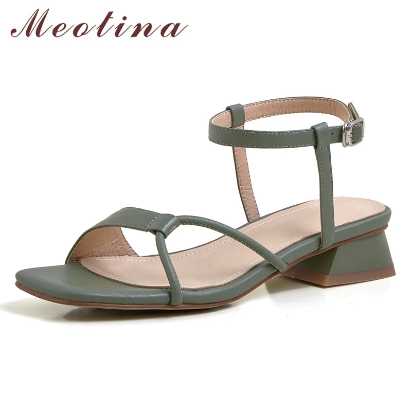 natural block heel sandals