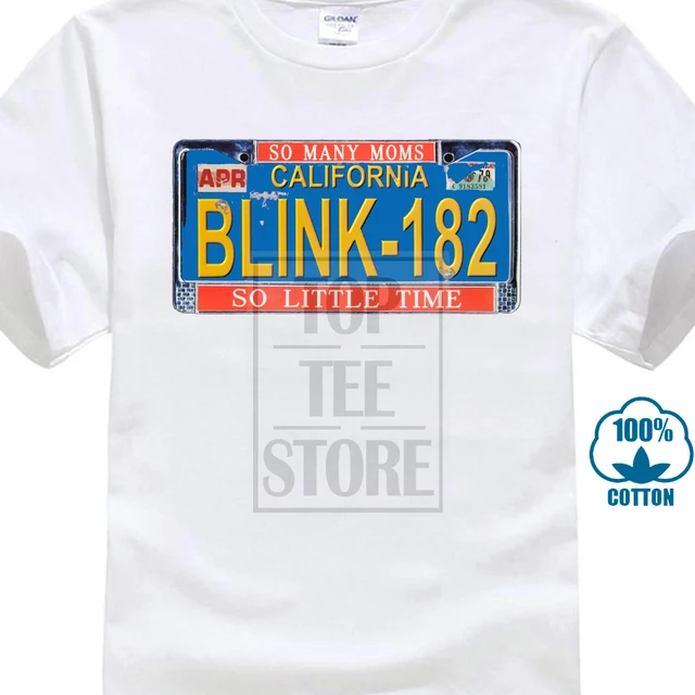 Blink 182 So Little Time Black T Shirt 