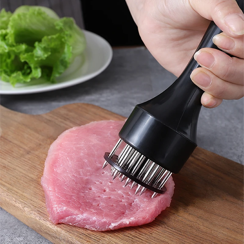 Steak Needle Knocking Meat Hammer Kitchen Tools Accessories Stainless Steel 