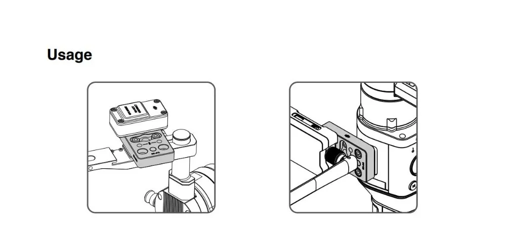 DJI Ronin-S Cheese Plate Equipped with 14-20 tapped holes, allowing you to mount a GPS module or the DJI Pro Wireless Receiver-6