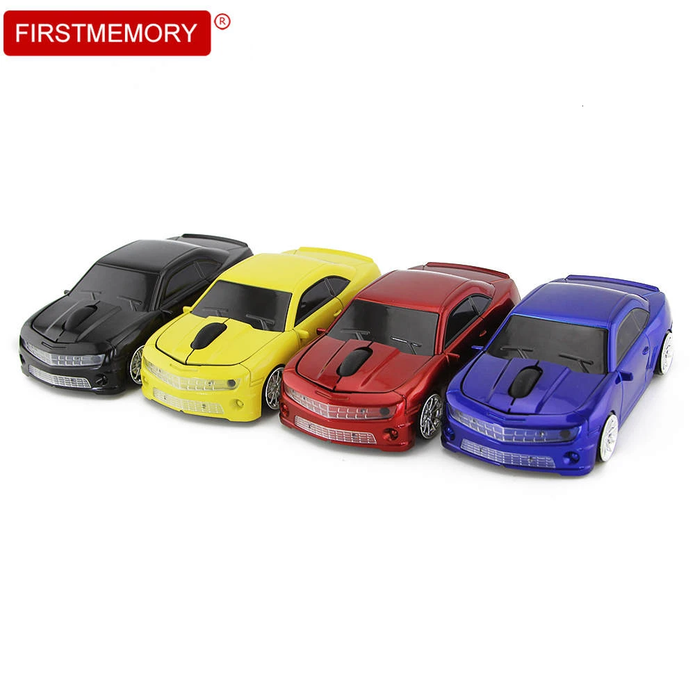 Беспроводная мышь, портативная, маленькая, автомобильная, форма компьютера, Mause, оптическая, USB, 3D мышь для Xiaomi, ноутбука, ноутбука, ПК, Macbook Air Pro, для детей