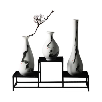 

Creative Ceramic Home Decoration Accessories Modern Living Room Old Miniature Bottle Terrarium Decor Gifts Souvenirs W