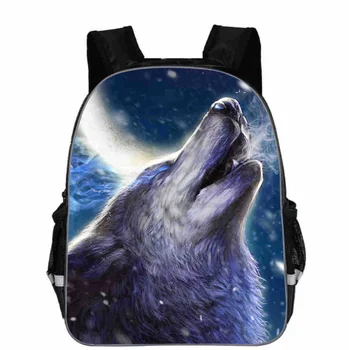 

Dog Boxer Husky Backpack For Teenager Children School Bags Staffordshire Bull Terrier German Shepherd Backpack Animal Kids Bag