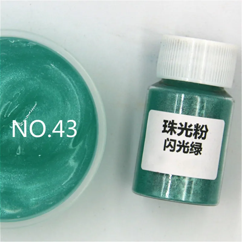 Diy Handmade Pearlescent Mica Powder Epoxy Resin Dye Pearl Pigment Resin Glue Pigments Material Crystal Mold