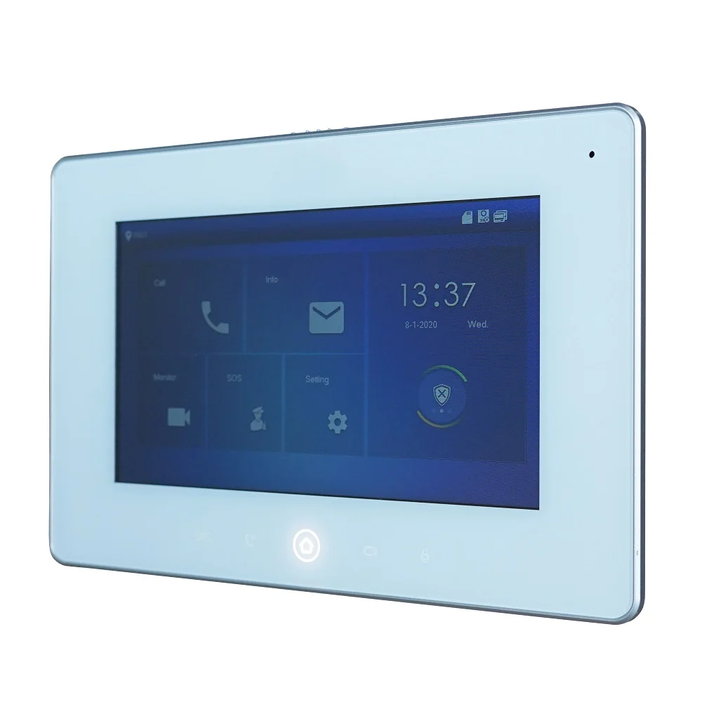 DH логотип VTH5221DW S2 802.3af PoE 7 дюймовый Wi Fi внутренний монитор IP дверного звонка