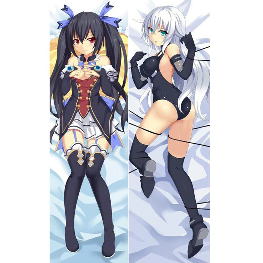 Японское аниме Hyperdimension Neptunia Noire черное сердце бросок отаку дакимакура подарки