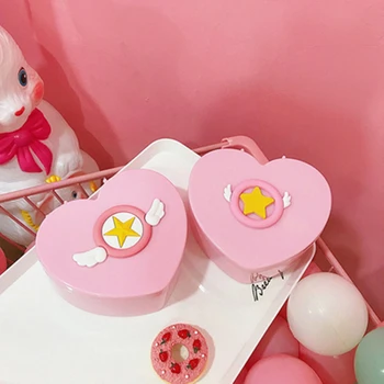 

Sailor Moon Cosplay Storage Box Love Star Jewelry Box Card Captor Desktop Jewelry Box Storage Box Japanese Anime Accessory