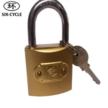 Huan pai замок промышленность 50 мм имитация медь железо замок кассовый ящик компьютерный шкаф с монтажной опорой дверной замок Противоугонный безопасный замок головка